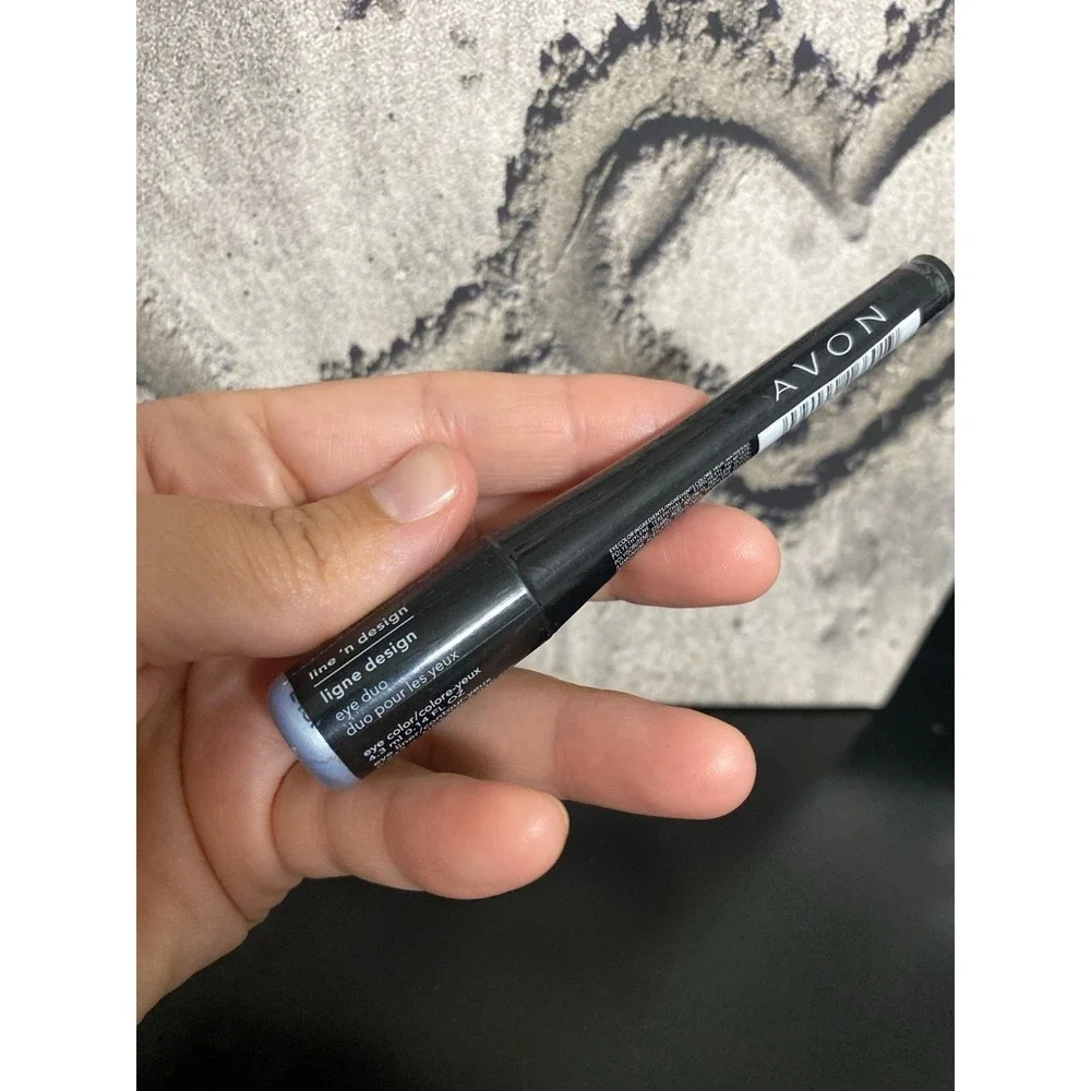 Avon Line n Design‎ Eye Duo Eye Color Shadow Liner Sky Gleams